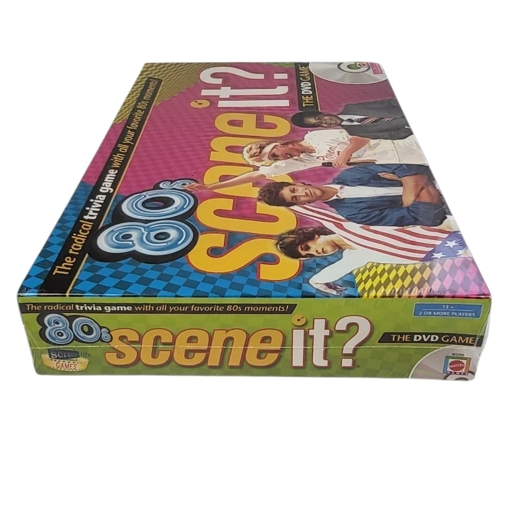 80s Scene It? Trivia DVD Game